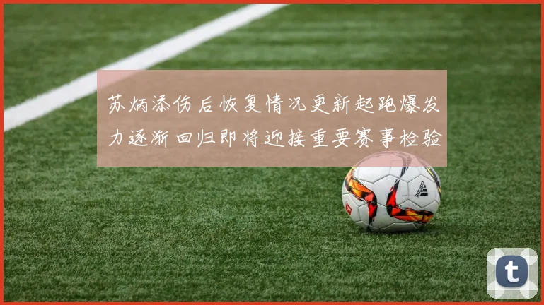 苏炳添伤后恢复情况更新起跑爆发力逐渐回归即将迎接重要赛事检验