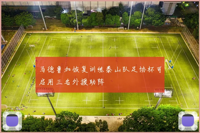 马德鲁加恢复训练泰山队足协杯可启用三名外援助阵