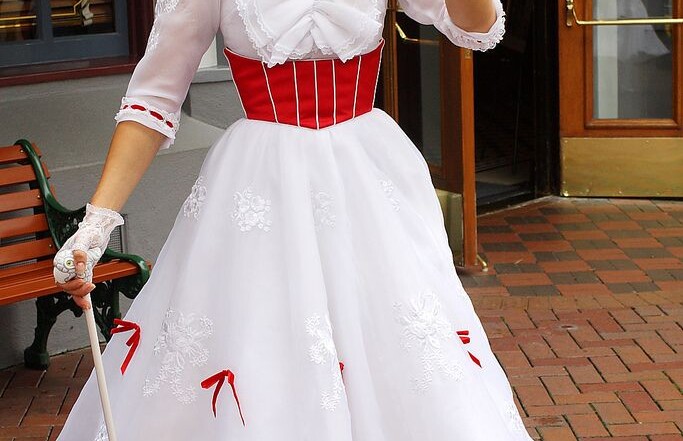 Top 5 Disney Mary Poppins White Dress Costume